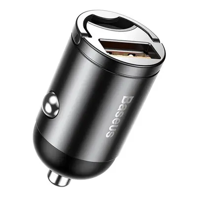 Baseus Tiny Star autós szivargyújtó gyorstöltő USB, 30W, szürke