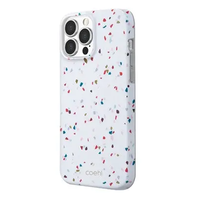 Uniq Coehl Terrazzo Apple iPhone 13 Pro, szilikon tok, fehér