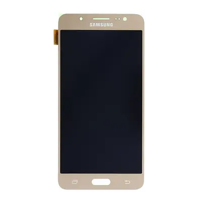 Samsung J510 Galaxy J5 2016 kompatibilis LCD modul, OEM jellegű, arany