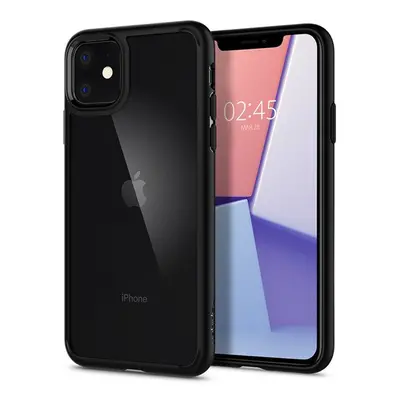 Spigen Ultra Hybrid Apple iPhone 11 tok, Matte Black, fekete