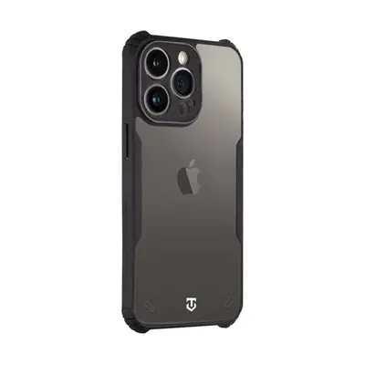 Tactical Quantum Stealth Apple iPhone 13 Pro hátlap tok, átlátszó/fekete