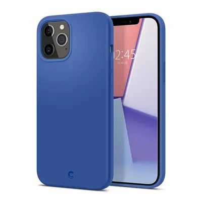 Spigen Silicone Apple iPhone 12 Pro Max tok, Navy, kék