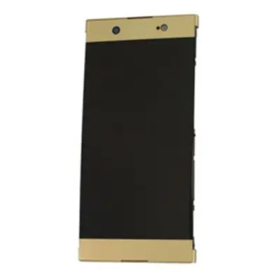 Sony Xperia XA1 Ultra kompatibilis LCD modul, OEM jellegű, arany, Grade S+