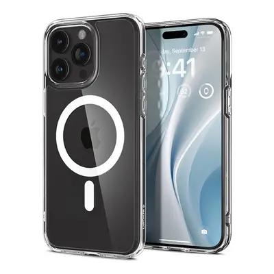 Spigen Ultra Hybrid MagFit Apple iPhone 15 Pro tok, MagSafe, fehér