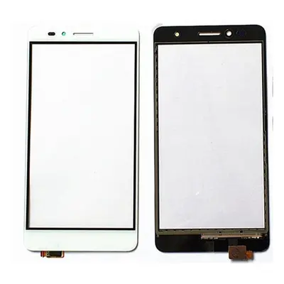 Huawei Y6 Pro kompatibilis LCD modul, OEM jellegű, fehér, Grade S+