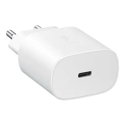 Samsung EP-TA800EWE kompatibilis hálózati töltő adapter Type-C, 25W, fehér, (No logo)