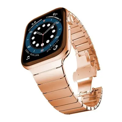 Phoner Apple Watch fémszíj 38/40/41mm, rozéarany