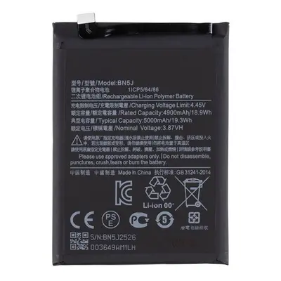 Xiaomi Redmi Note 12 5G BN5J akkumulátor, OEM jellegű, 5000mAh, Grade S