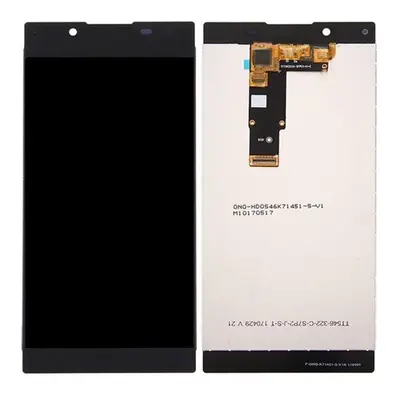 Sony Xperia L1 kompatibilis LCD modul, OEM jellegű, fekete, Grade S+