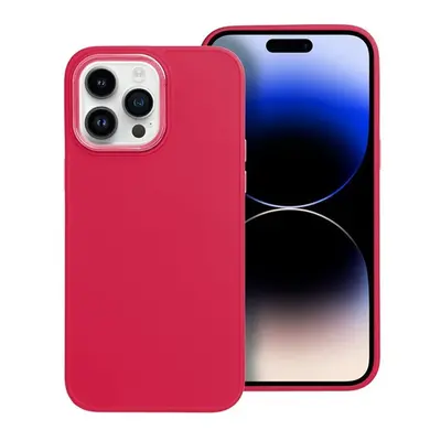 Frame Apple iPhone 14 Pro Max közepesen ütésálló tok kameravédő kerettel, magenta