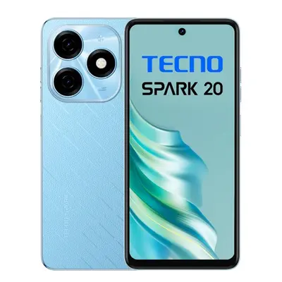 Tecno Spark 20 8/256GB okostelefon, Magic Skin Blue (kék)