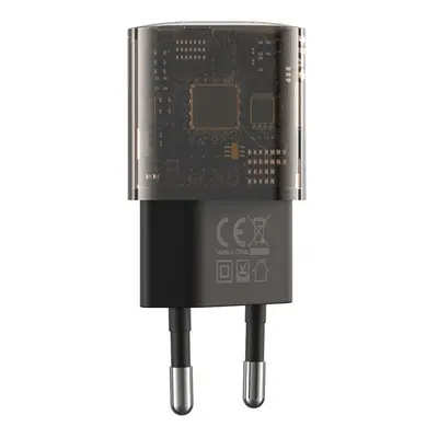 XO CE05 hálózati gyorstöltő adapter USB, Type-C, 30W/18W, barna