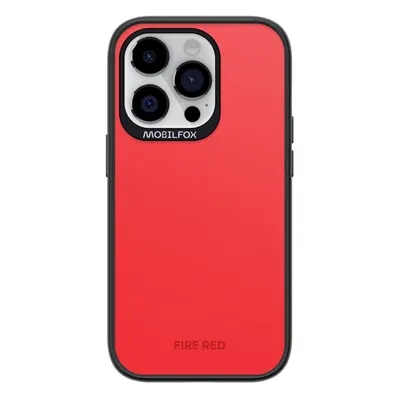 Mobilfox Apple iPhone 14 pro full-shock 3.0 hátlap tok, Fire Red