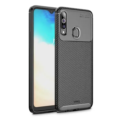 Uniq Hexa Samsung Galaxy A20S, szilikon tok, fekete