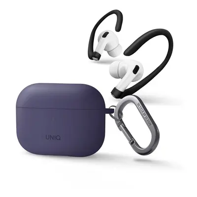 Uniq Nexo Apple Airpods Pro 2 tok fülkampóval, lila