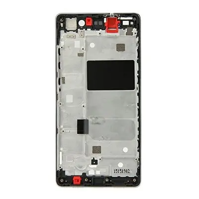 Huawei Ascend P8 Lite kompatibilis LCD modul kerettel, OEM jellegű, fekete, Grade S+