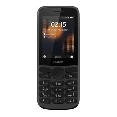 Nokia 215 4G Dual Sim, fekete