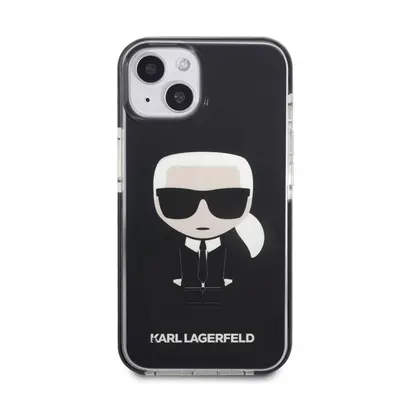 Karl Lagerfeld Ikonik hátlap tok Apple iPhone 13 mini, fekete