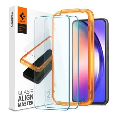 Spigen AlignMaster Samsung Galaxy A54 5G Tempered kijelzővédő fólia (2db)