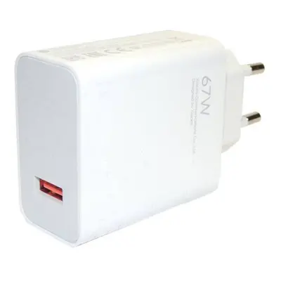 Xiaomi MDY-14-EW USB hálózati töltő adapter, 67W, fehér