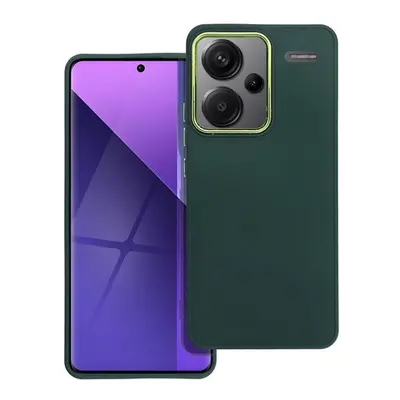 Frame Xiaomi Redmi Note 13 Pro + 5G közepesen ütésálló tok kameravédő kerettel, zöld