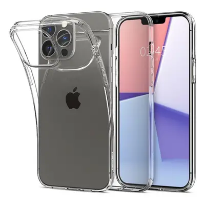 Spigen Liquid Crystal Apple iPhone 13 Pro tok, Crystal Clear, átlátszó