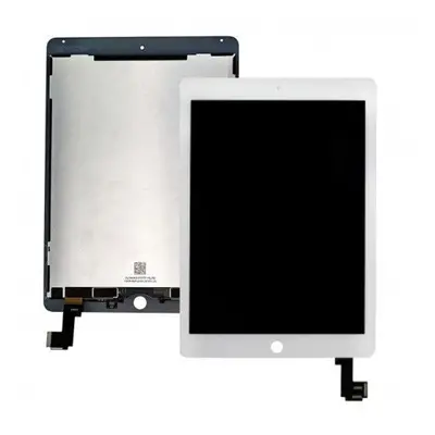 Apple iPad Air 2 kompatibilis LCD kijelző érintőpanellel, OEM jellegű, fehér, Grade S+