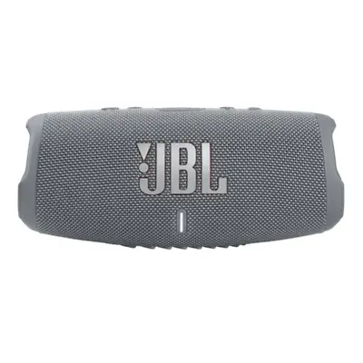 JBL Charge 5 hordozható bluetooth hangszóró / külső akkumulátor, 40W,szürke, JBLCHARGE5GRYAM