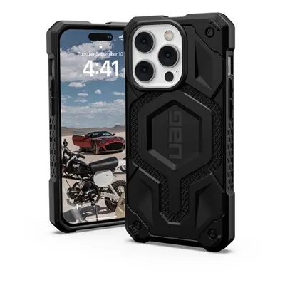 UAG Monarch Pro MagSafe Apple iPhone 14 Pro hátlap tok, Kevlar Black