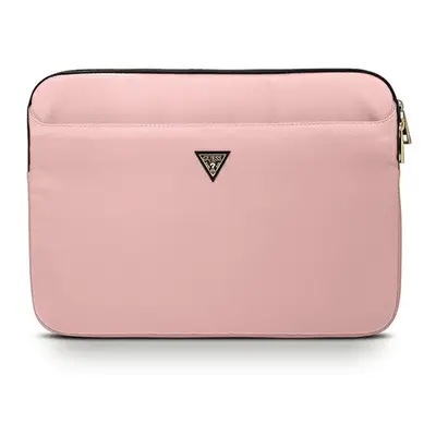 Guess Sleeve Nylon Triangle Logo, GUCS13NTMLLP 13" laptop tok, rózsaszín