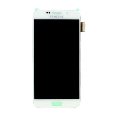 Samsung SM-G920 Galaxy S6 kompatibilis LCD modul, OEM jellegű, fehér