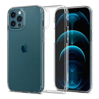 Spigen Ultra Hybrid Apple iPhone 12/12 Pro tok, Crystal Clear, átlátszó