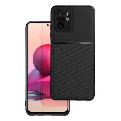 Forcell Noble hátlap tok, Xiaomi Redmi Note 10/10S, fekete