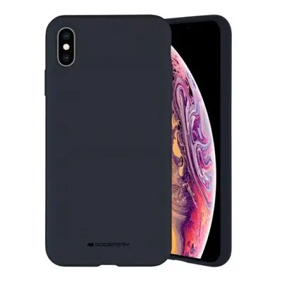 Mercury Silicone Apple iPhone 13 Pro Max szilikon tok, tengerészkék