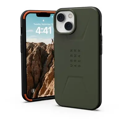 UAG Civilian MagSafe Apple iPhone 14 hátlap tok, Olive