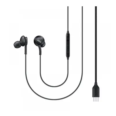 Samsung AKG EO-IC100BBE headset, USB Type-C, fekete