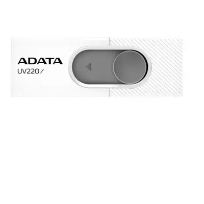 ADATA Pendrive 64GB, UV220, Fehér-szürke