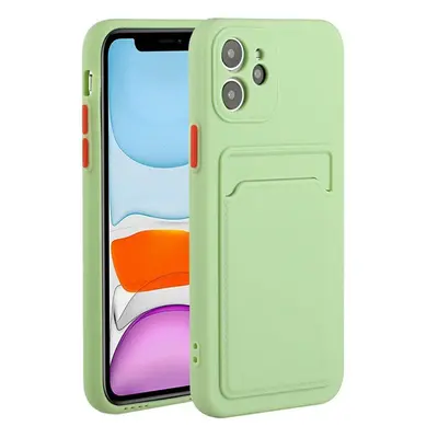 Xiaomi Redmi Note 11T 5G / Note 11S 5G / Poco M4 Pro 5G, szilikon tok, világoszöld