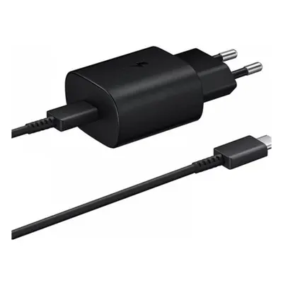 Samsung EP-TA800EBE kompatibilis hálózati töltő adapter Type-C + EP-DA905BBE Type-C kábel, 25W, 