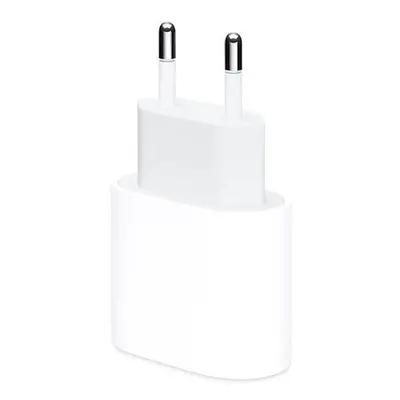 Hálózati töltő adapter gyorstöltő Type-C, PD, 20W, fehér