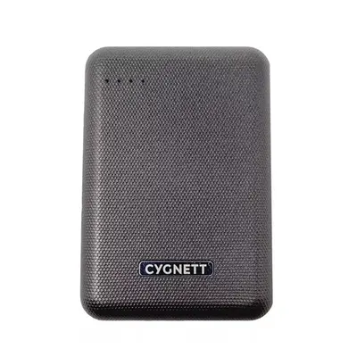 Cygnett powerbank gyorstöltő funkcióval, USB-C - USB-C, 10000mAh, fekete