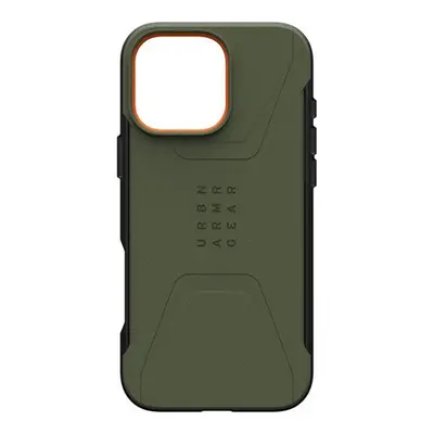 UAG Civilian Apple iPhone 16 Pro Max MagSafe kompatbilis tok, olive (zöld)