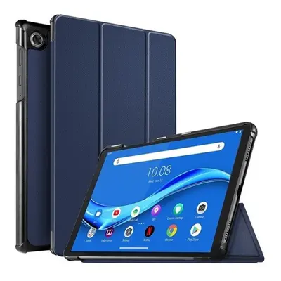 Lenovo Tab M10 Plus (10.3) TB-X606F, mappa tok, sötétkék