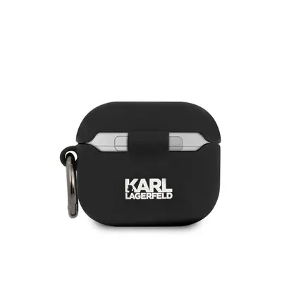 Karl Lagerfeld Rue St Guillaume Silicone Apple AirPods 3 tok, fekete