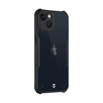 Tactical Quantum Stealth Apple iPhone 13 hátlap tok, átlátszó/fekete