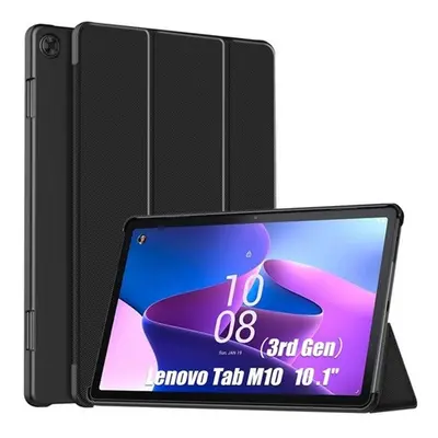 Lenovo Tab M10 (10.1) (3. generáció) TB-328, mappa tok, Trifold, fekete