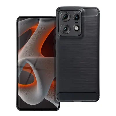 Forcell Carbon Motorola Edge 50 Pro szilikon tok, fekete