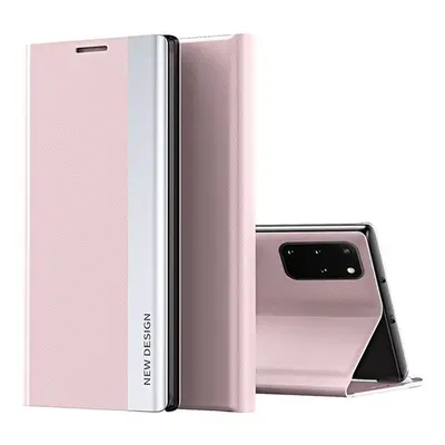 Huawei P30 Lite, oldalra nyíló tok, rózsaszín