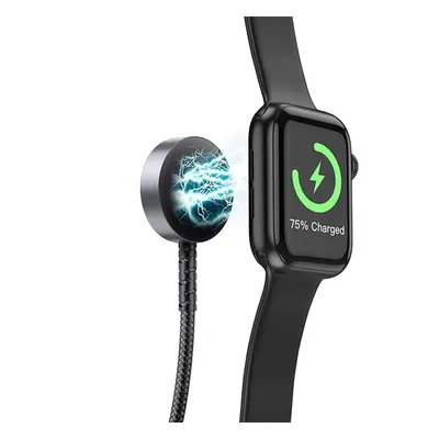 Hoco CW54 wireless töltő 2in1, ( Apple Watch + töltőkábel ) fekete