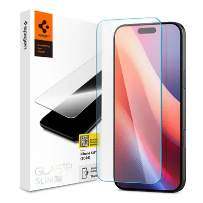 Spigen Glas.tR SLIM HD Apple iPhone 16 Pro Max Tempered kijelzővédő fólia (1db) AGL07916